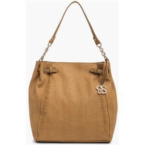 Jessica Simpson Brandy Hobo Bag Pecan Tan NWT